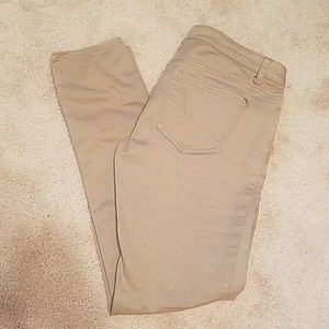 Khaki Skinny Jeans